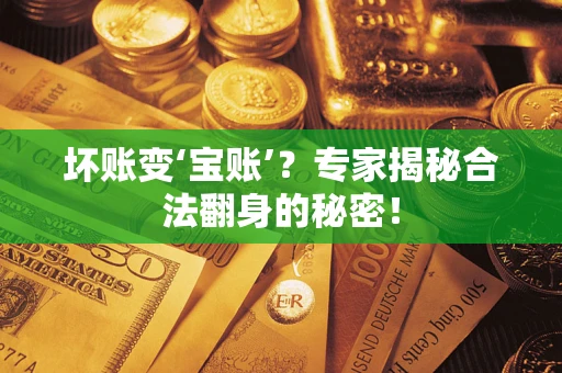 济南坏账变‘宝账’？专家揭秘合法翻身的秘密！