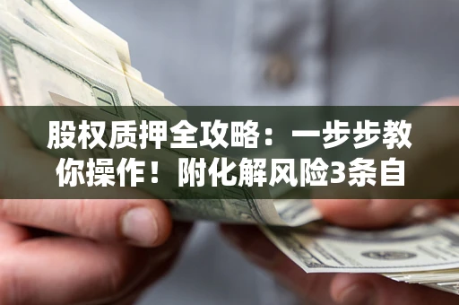 济南股权质押全攻略：一步步教你操作！附化解风险3条自救法则