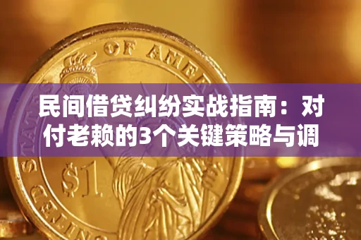 济南民间借贷纠纷实战指南：对付老赖的3个关键策略与调解盲区解析
