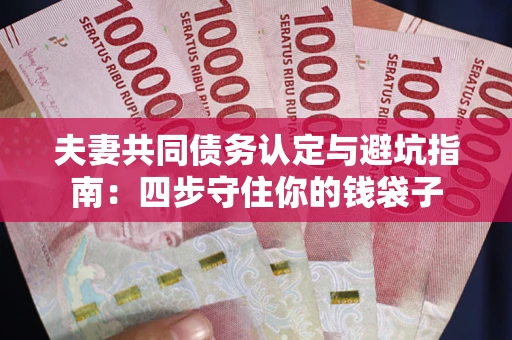 济南夫妻共同债务认定与避坑指南：四步守住你的钱袋子