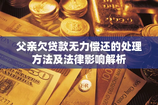 济南父亲欠贷款无力偿还的处理方法及法律影响解析