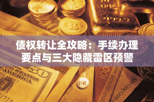 济南债权转让全攻略：手续办理要点与三大隐藏雷区预警