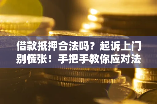 济南借款抵押合法吗？起诉上门别慌张！手把手教你应对法律程序